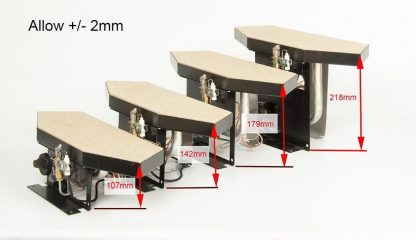 Living Flame gas fire - Rectangular inset fire tray - Image 5