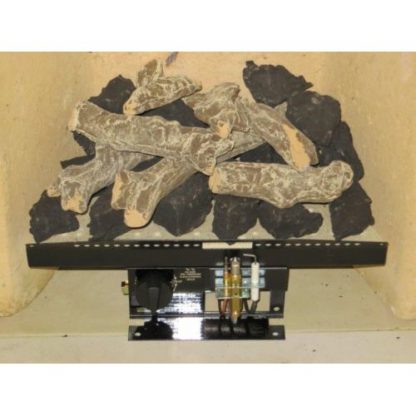 Living Flame gas fire - Rectangular inset fire tray - Image 2
